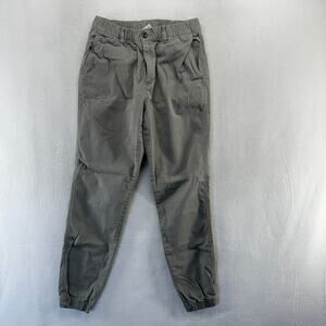 Bearbottom Pants Men's Medium Tall Gray Cuffed Joggers Elastic Waist Preppy